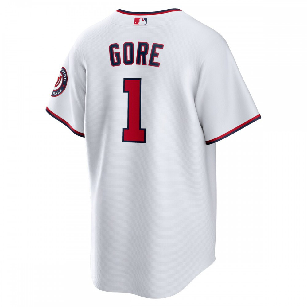 MacKenzie Gore Washington Nationals Home Replica Jersey - White-Pro Kit Vault | Brand New 26/27 Sports Jerseys